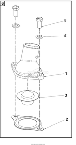 Engine Group - Thermostat Diagram and Parts List for 076650-02  Briggs and Stratton Generator